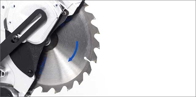 a mitre saw blade