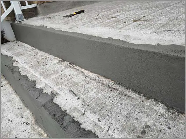A fully set concrete
