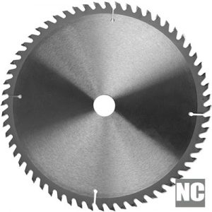 TCT saw blade isolated on white