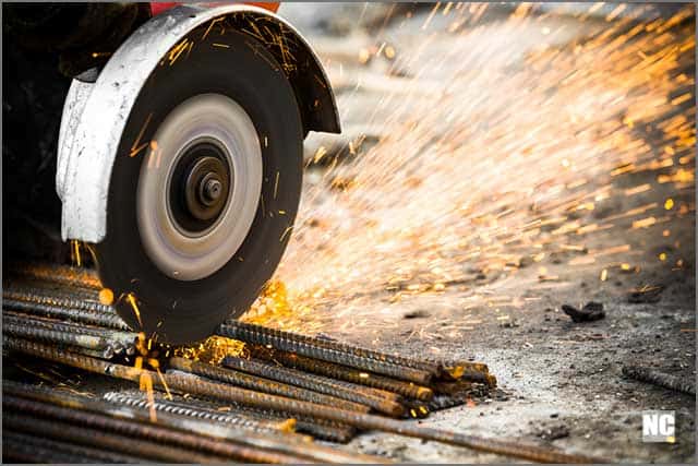 Electrical steel grinding wheel