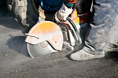 Concrete sawing