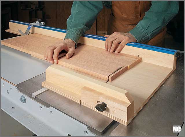 A precise and accurate cut on a table saw