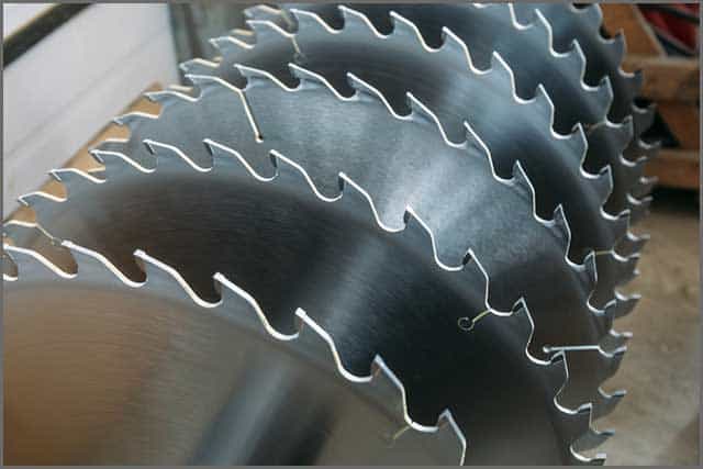 Circular saw blade with large tooth size