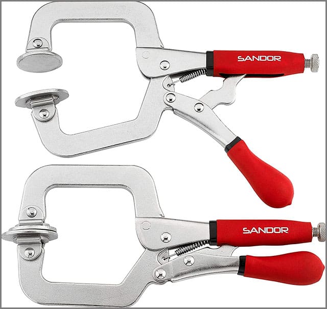 Sandor 3" Metal Face Clamp Woodworking