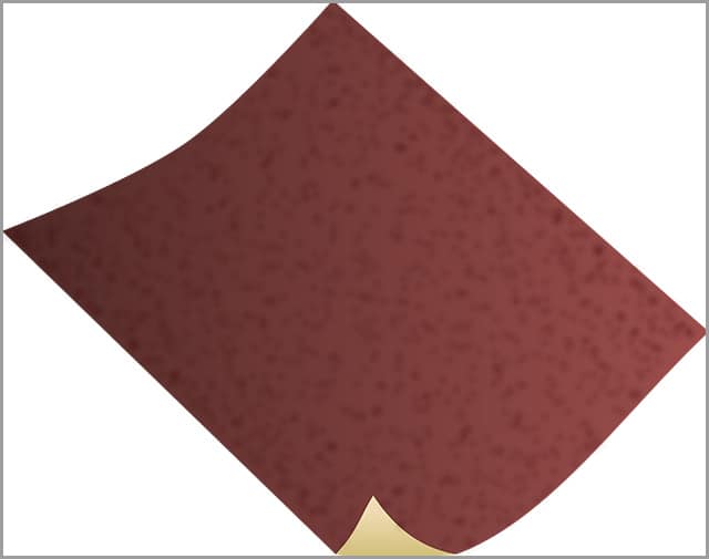 Knife Handle--Sandpaper closeup