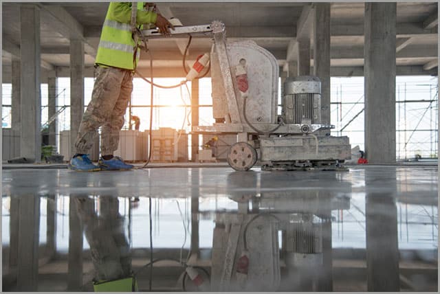 polishing concrete