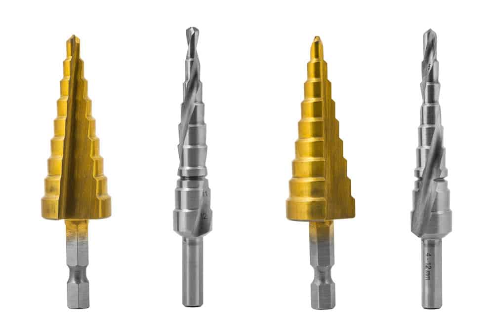 step drill bits