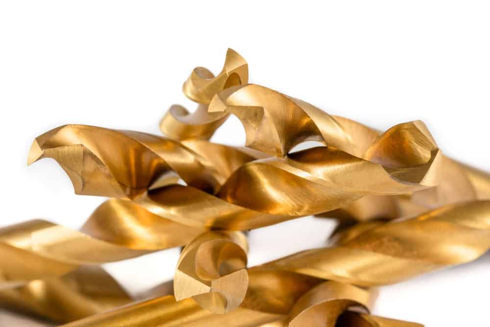 TiN-coated bits