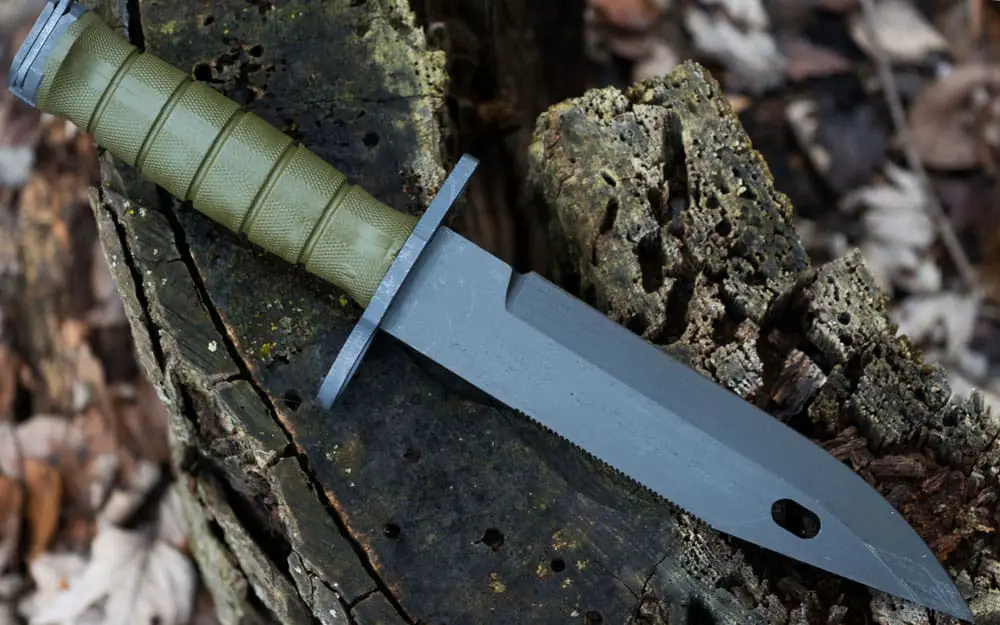 Ka-Bar Bowie USMC Fixed Blade Knife