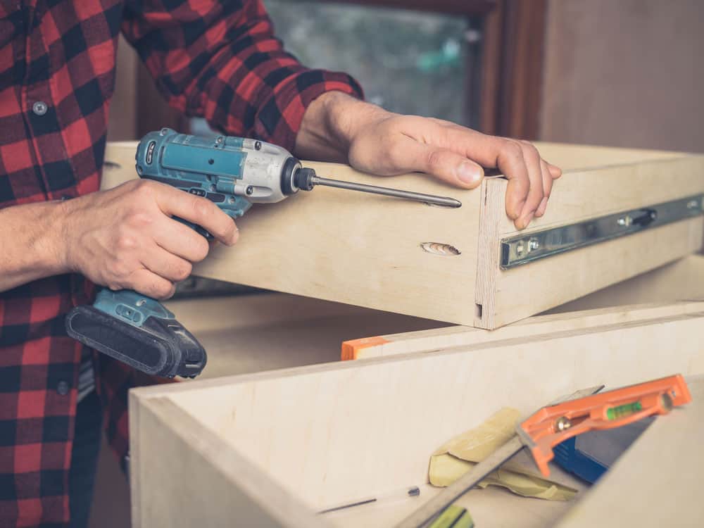 A DIY project of building a drawer