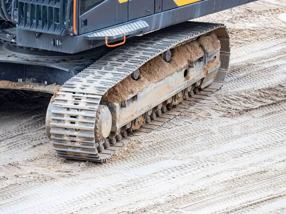 A wide-belt sanding machine.