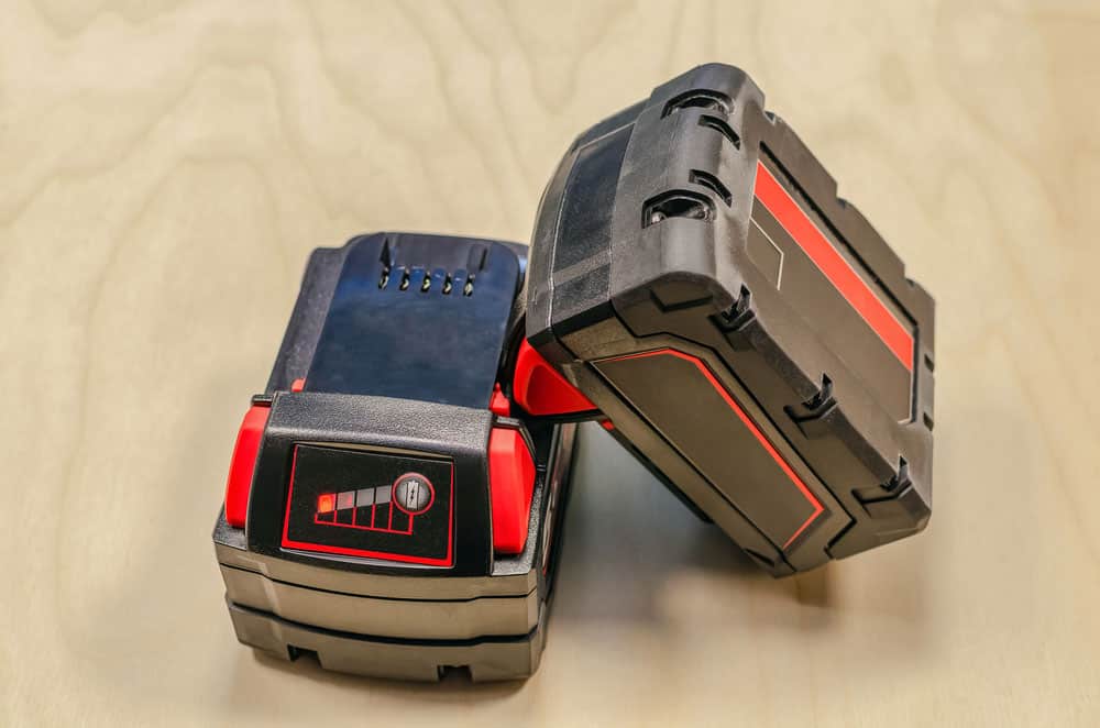 Batteries for cordless power tools.