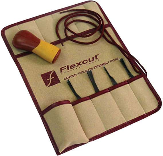 Flexcut Linoleum Printmaking Carving Set