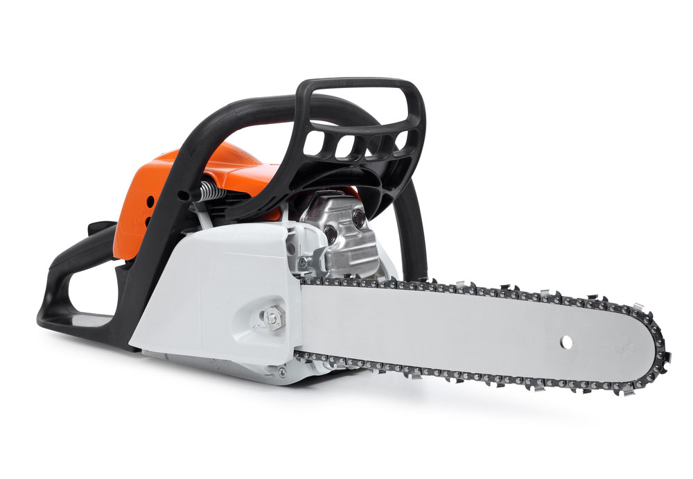 A high definition picture of a chain saw